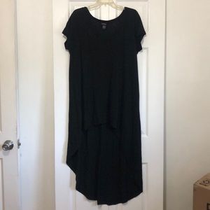 Torrid High Low Black Top Size 0